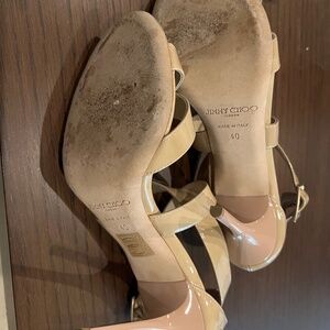 Jimmy Choo neon Patent neon fla